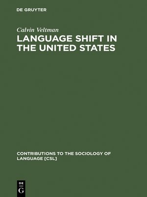 cover image of Language Shift in the United States
